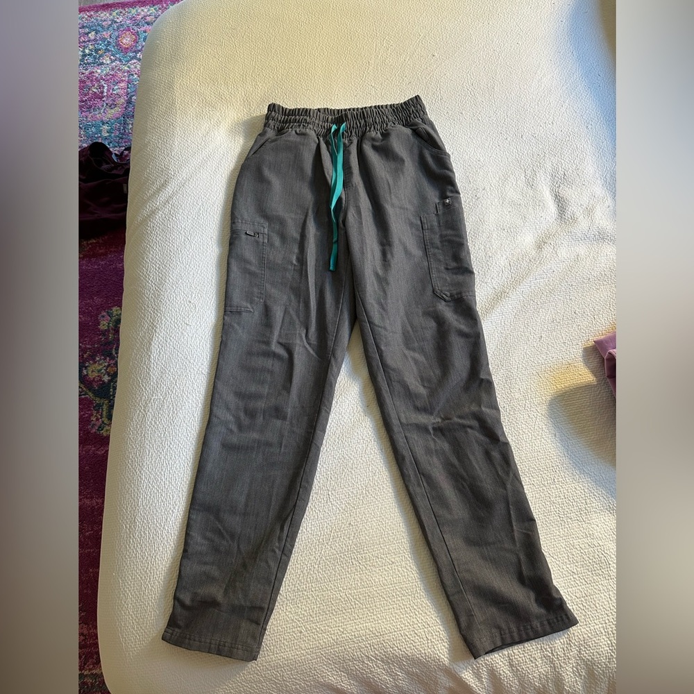 Figs graphite high-waisted yola